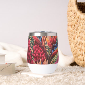 Gobelet bouquet tropical