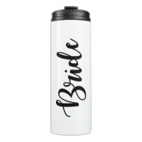 Gobelet bouteille de boisson pour la mariée à poli