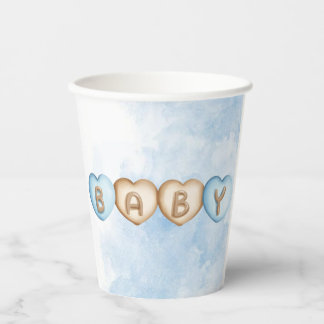 Gobelet en papier pour baby shower