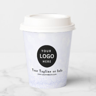 Gobelet en papier professionnel Logo d'entreprise