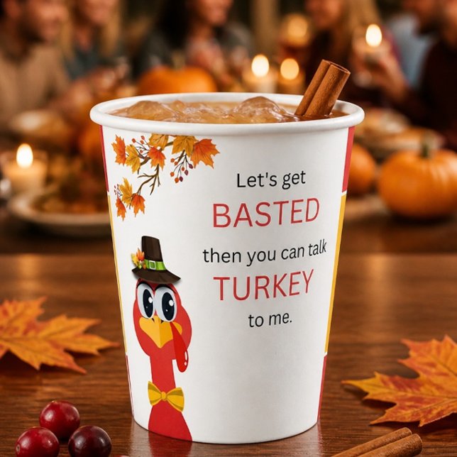 Gobelet en papier ridicule pour Thanksgiving (Créateur téléchargé)