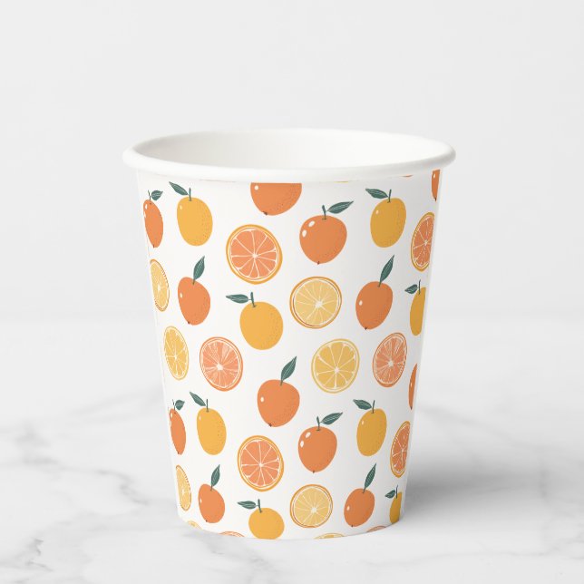 Gobelet en papier "Summer Delight" (Recto)