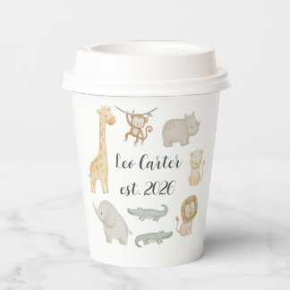 Gobelet personnalisé Safari pour enfants | Nom per
