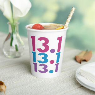 Gobelets En Papier 13.1 Marathonien - Moitié-marathon Moteur