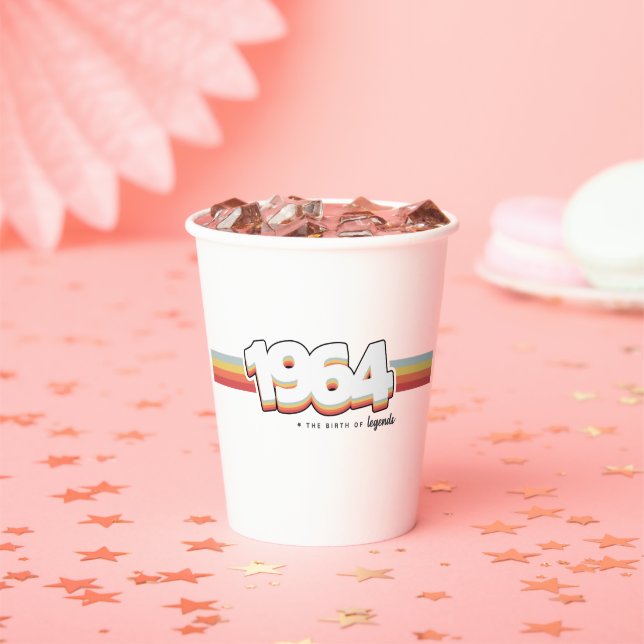 Gobelets En Papier 1964 The birth of legends (Insitu)