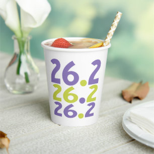 Gobelets En Papier 26.2 Marathon