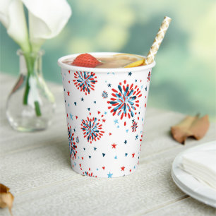 Gobelets En Papier 4 juillet premier anniversaire