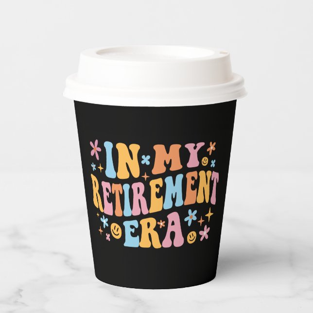 Gobelets En Papier A L'Ère De La Retraite I (Recto)