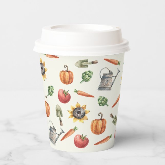 Gobelets En Papier A Little Sprout Is On the Way Baby Shower (Recto)