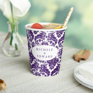 Gobelets En Papier Ajouter des tasses de papier en dentelle Vintage d