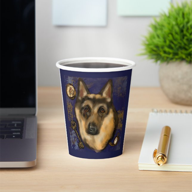 GOBELETS EN PAPIER ALMAN SHEPHERD (Insitu)