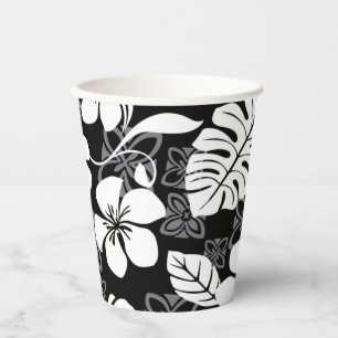 GOBELETS EN PAPIER ALOHA VENDREDI (NOIR)