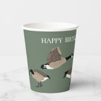 Amateurs d'oiseaux Canada Oies Illustration person
