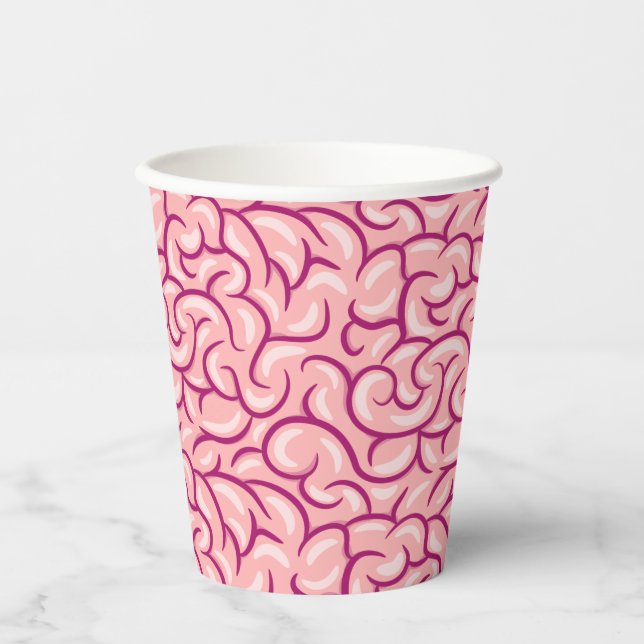 Gobelets En Papier Anatomie Cerveau (Recto)