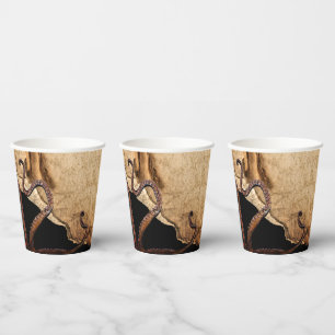 Gobelets En Papier Ancien costume de défilement Vintage Pirate Hallow