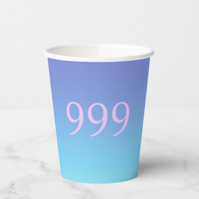 Gobelets En Papier Angel Numéro 999 (Gauche)