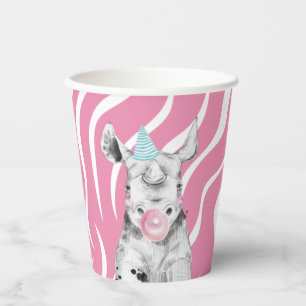 Gobelets En Papier Animaux de fête Coupes de fête   Animaux de fête A