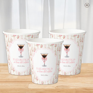 Gobelets En Papier Anniversaire de 'Tini Bit Older Espresso Martini C