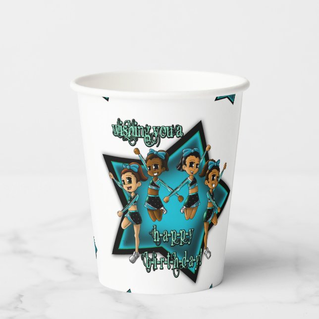 Gobelets En Papier Anniversaire des Chevrons (Verso)