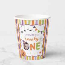Anniversaire Fantomatique Coloré d'Halloween