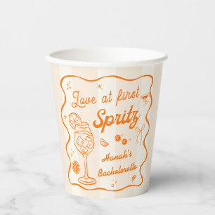 Gobelets En Papier Aperol Spritz Bachelorette