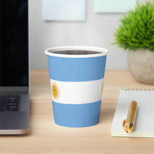 Gobelets En Papier Argentina flag