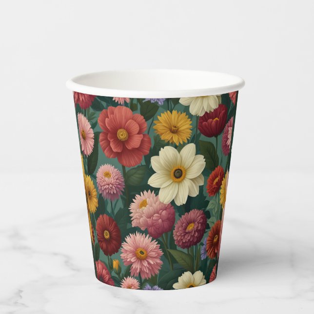 Gobelets En Papier "Au-delà de la commodité : l'impact De l'environne (Recto)