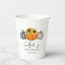 Automne Citrouille & Bébé Fleur de Tournesol Sprin