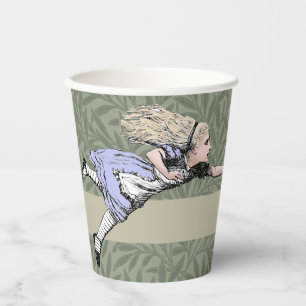 Gobelets En Papier Aventure de Alice au pays des merveilles volante T