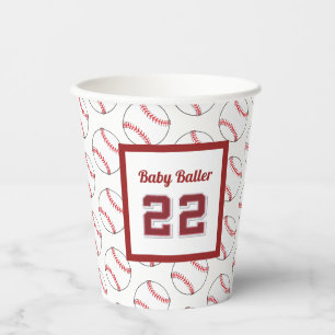 Gobelets En Papier Baby Baller baseball