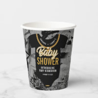 Baby Shower Chaîne en Or Hip Hop