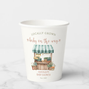 Gobelets En Papier Baby shower cultivé localement