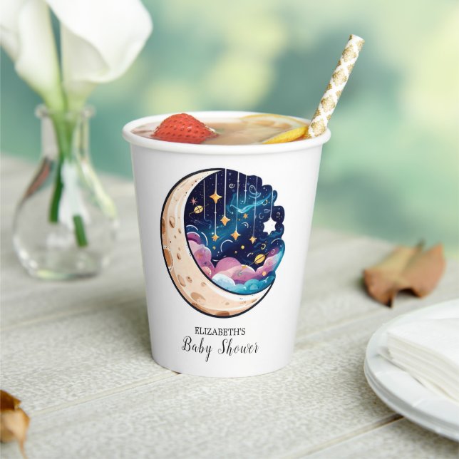 Gobelets En Papier Baby shower Enfants Twinkle Stars (Insitu)