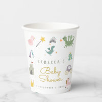 Baby shower Fairytale Cute Dragon