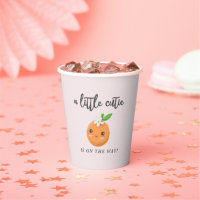 Baby shower fille petite croûte rose