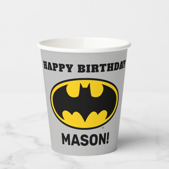 Gobelets En Papier Batman - Gotham City | Anniversaire (Gauche)