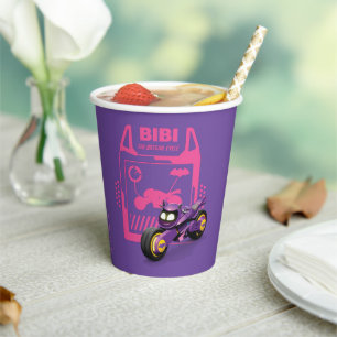 Gobelets En Papier Batwheel™ Bibi - Le cycle Batgirl