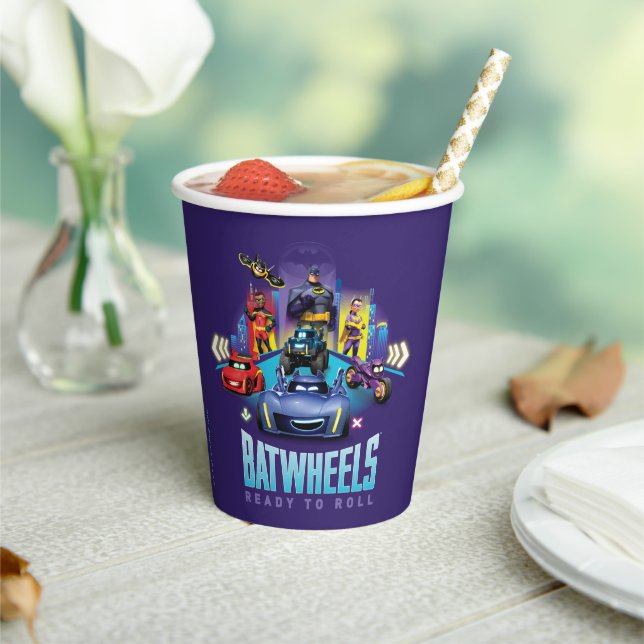 Gobelets En Papier Batwheel™ - Prêt à rouler (Insitu)