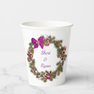 Gobelets En Papier Beauté intemporelle : Collection de couronnes flor