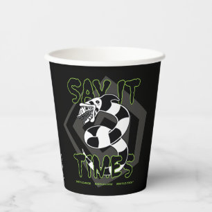 Gobelets En Papier Beetlejuice Say It 3 Times