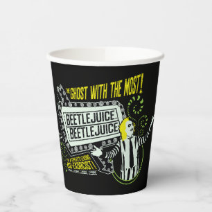 Gobelets En Papier Beetlejus Marquee "Ghost With The Most"
