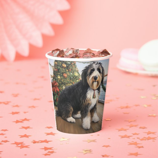Gobelets En Papier Bernedoodle Christmas Cruise : Pawsome Holiday (Insitu)