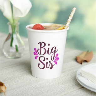 Gobelets En Papier Big Sis