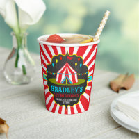 Big Top Carnival Carnival Chalkboard 1er anniversa