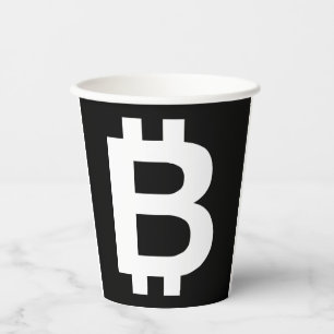 Gobelets En Papier Bitcoin B Cool Cupes papier