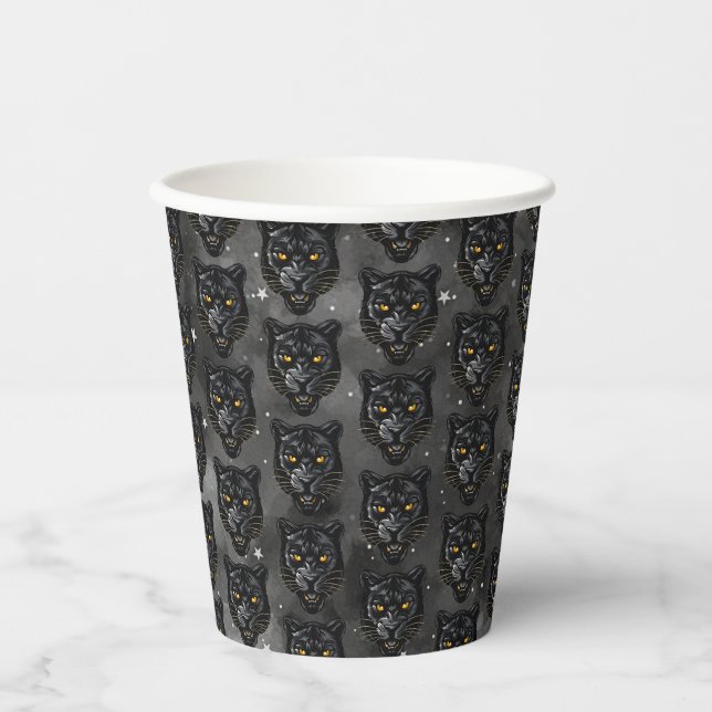 Gobelets en papier Black Panther (Recto)