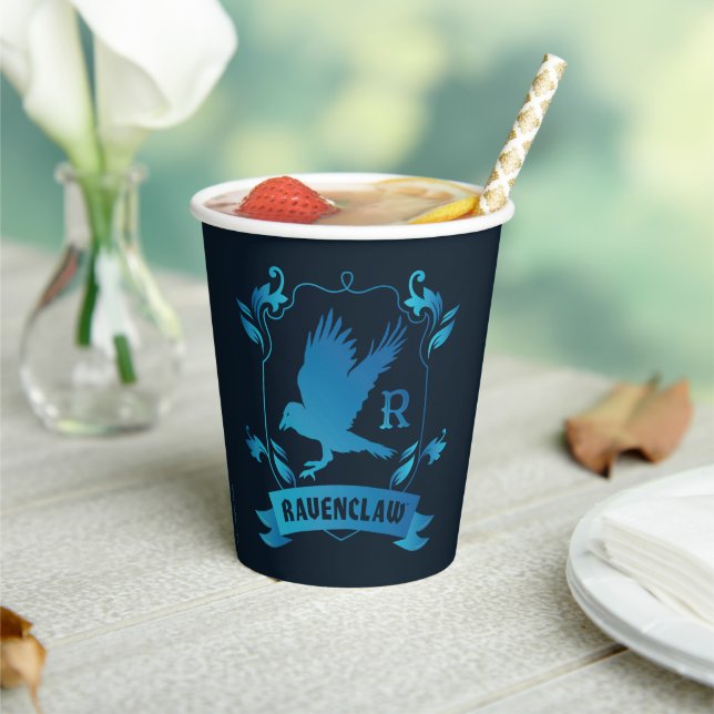 Gobelets En Papier Blason de la maison RAVENCLAW™ orné (Insitu)