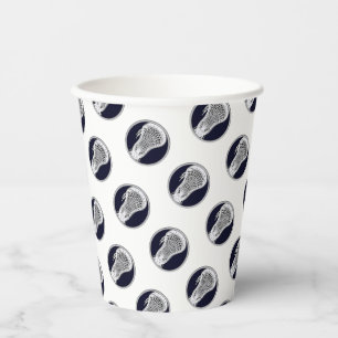 Gobelets En Papier Bleu de Lacrosse