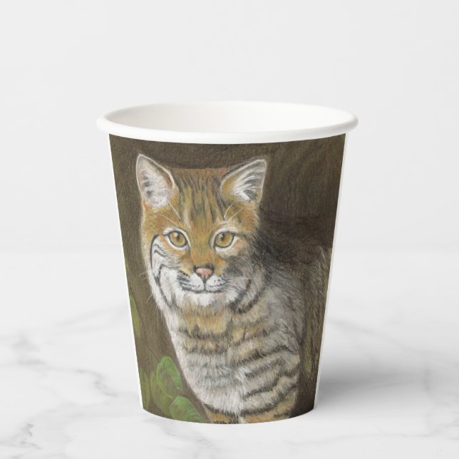 Gobelets En Papier Bobcat (Recto)