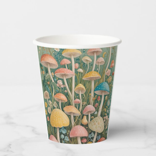 Gobelets En Papier Bois enchanté (Recto)